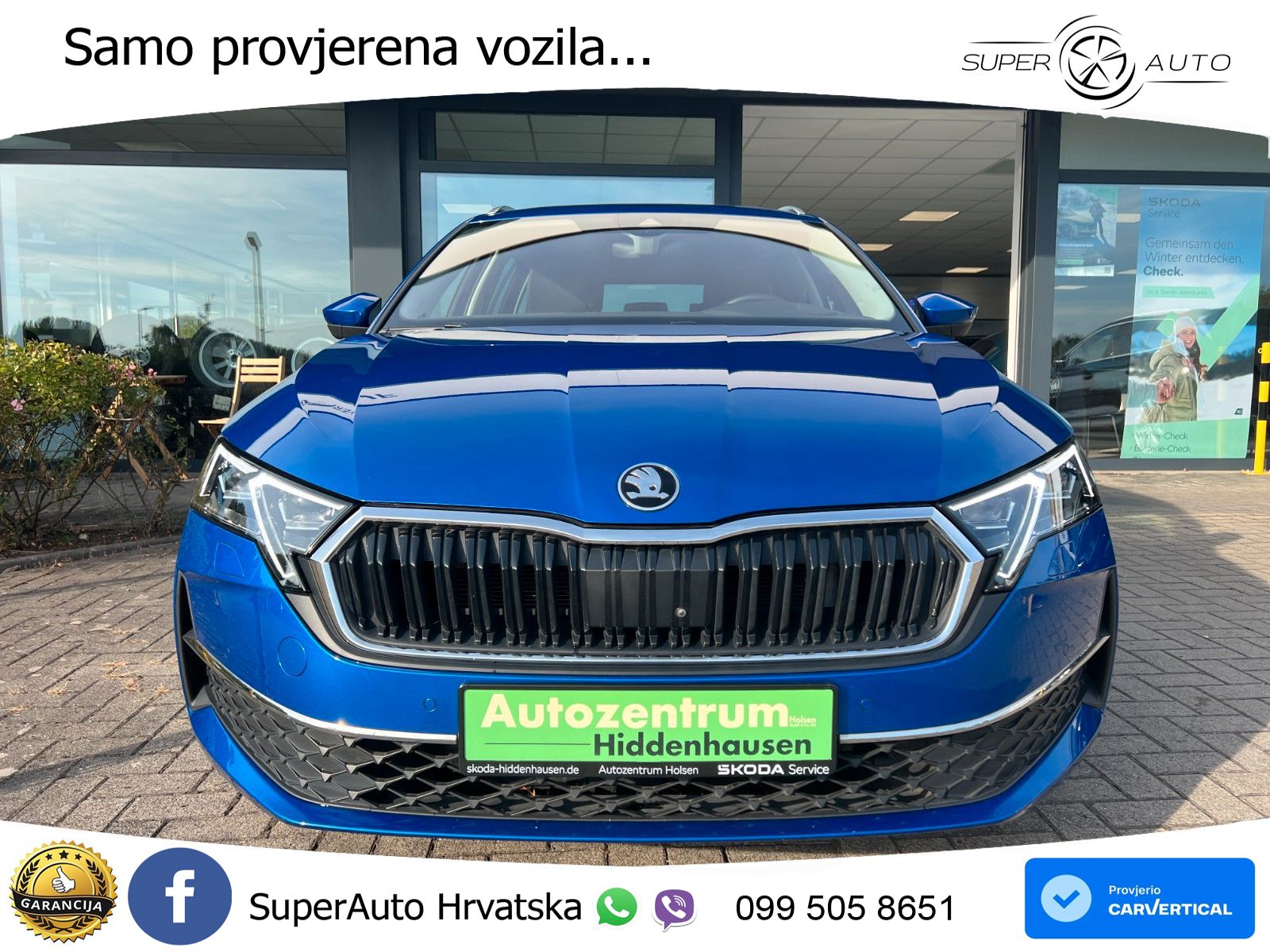Škoda Octavia Combi 2.0 TDI (150 KS) DSG LED+GR SJED+ACC