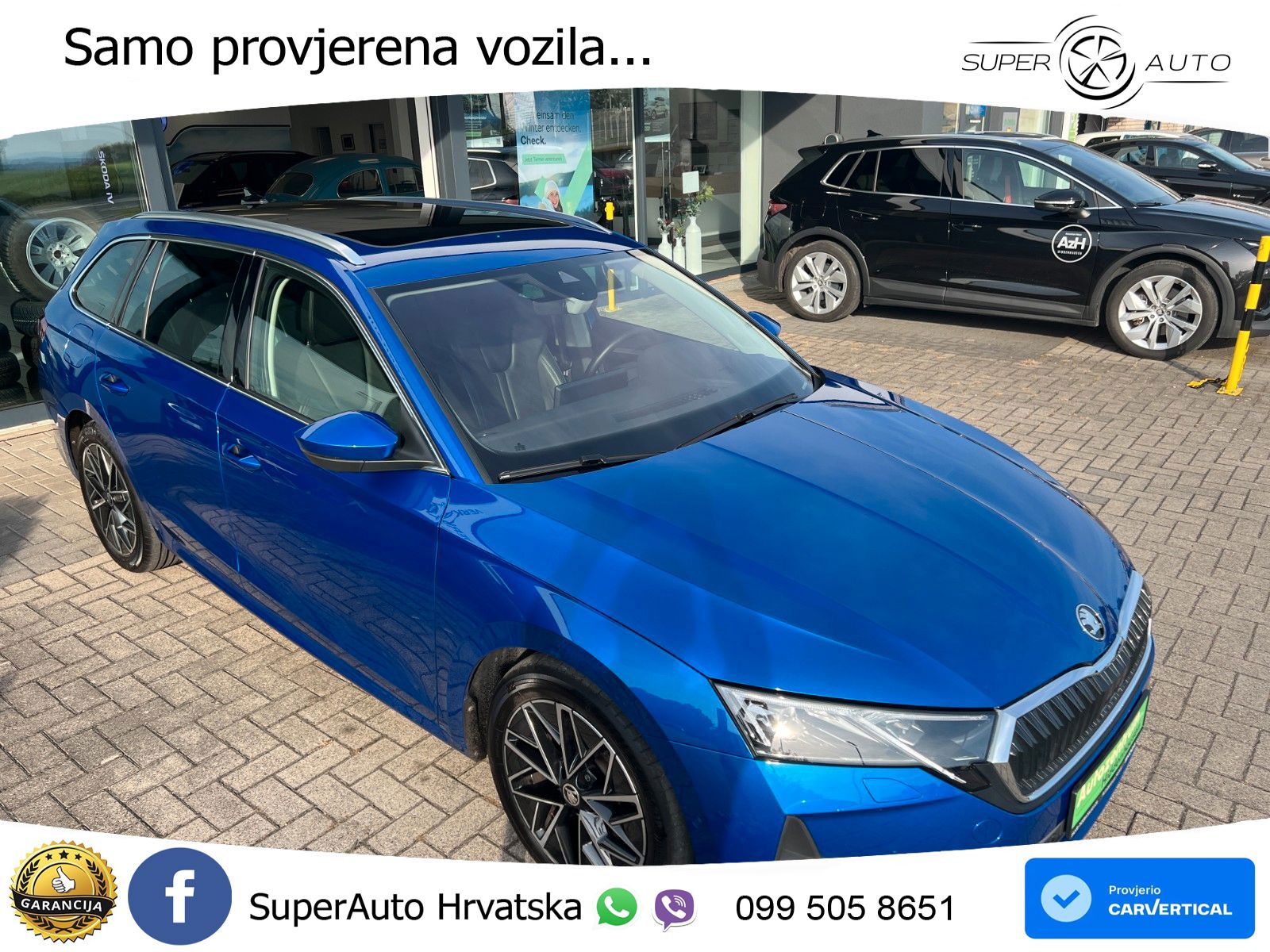 Škoda Octavia Combi 2.0 TDI (150 KS) DSG LED+GR SJED+ACC