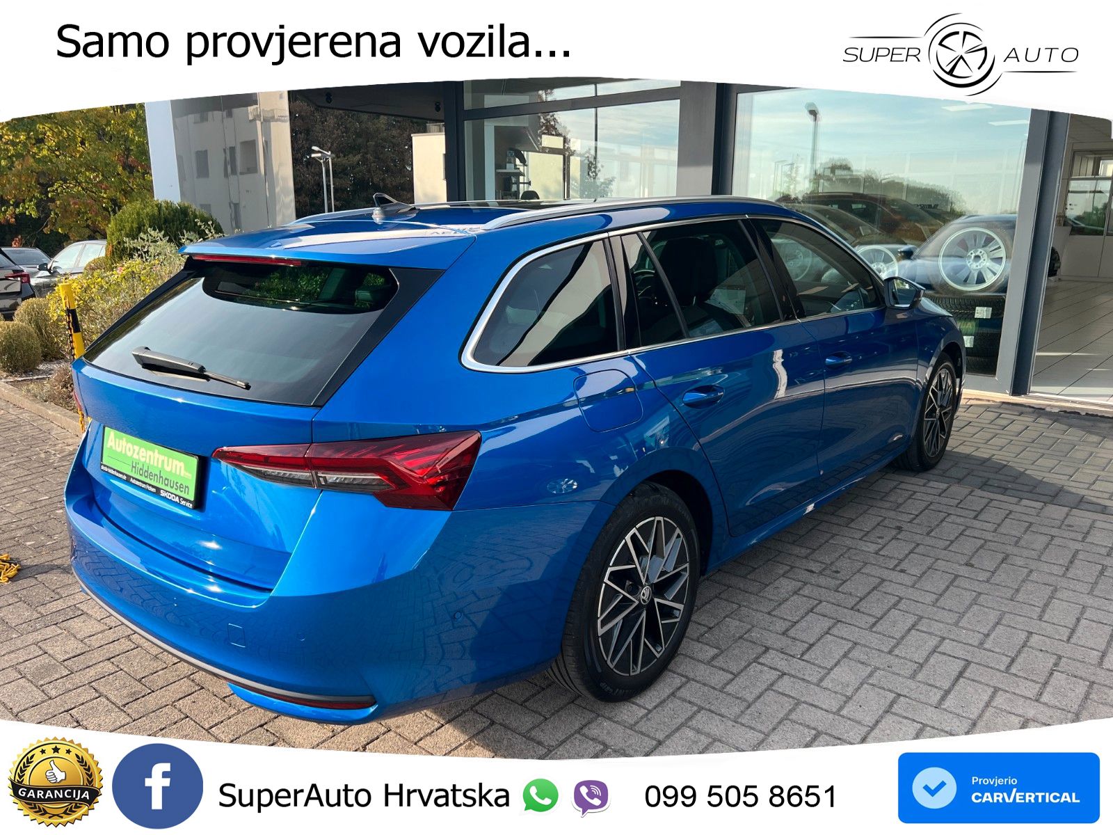 Škoda Octavia Combi 2.0 TDI (150 KS) DSG LED+GR SJED+ACC