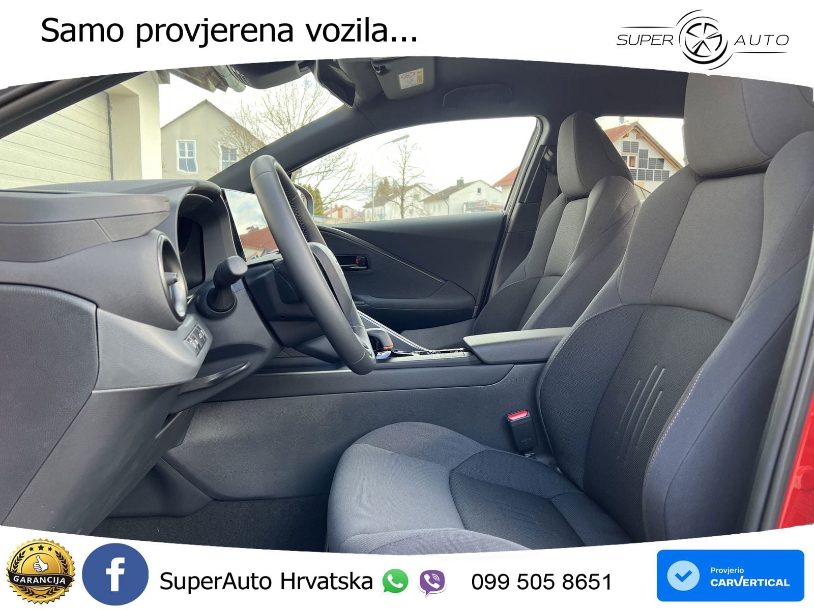 Toyota C-HR 1.8 (140 KS) Hybrid e-CVT Teamplayer LED+GR SJED+ACC