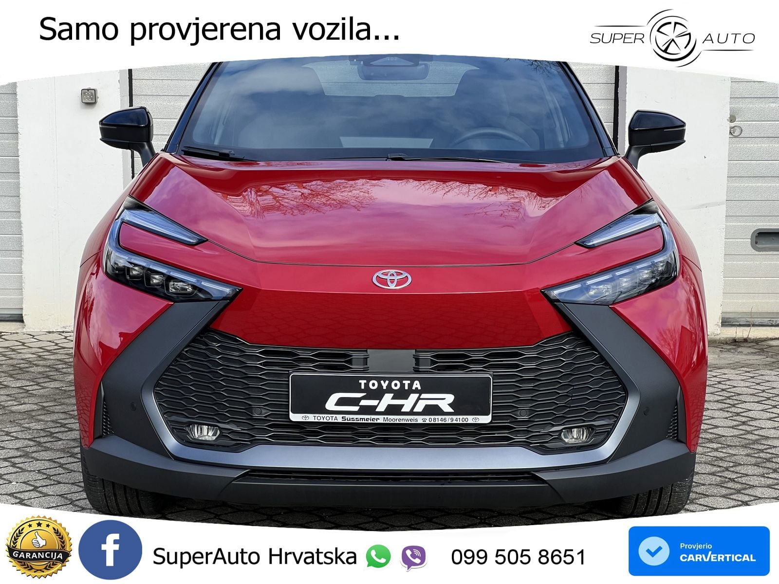 Toyota C-HR 1.8 (140 KS) Hybrid e-CVT Teamplayer LED+GR SJED+ACC