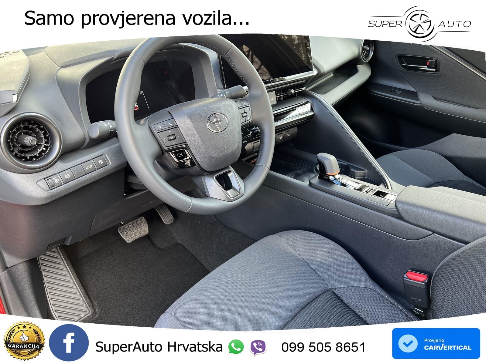 Toyota C-HR 1.8 (140 KS) Hybrid e-CVT Teamplayer LED+GR SJED+ACC