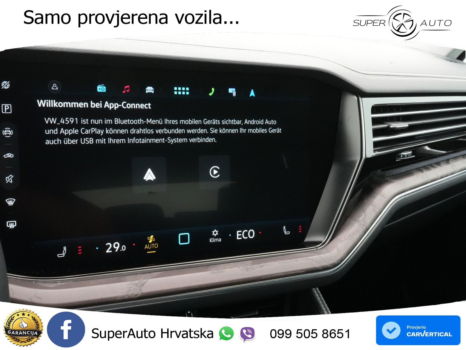 Volkswagen Touareg 3.0 V6 TDI (231 KS) 4MOTION Tiptronic ZRAČNI+ACC+GR SJED+KAM