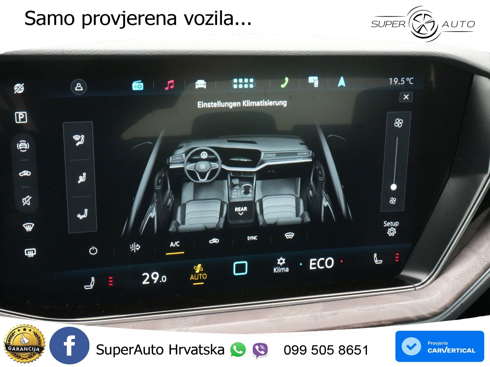Volkswagen Touareg 3.0 V6 TDI (231 KS) 4MOTION Tiptronic ZRAČNI+ACC+GR SJED+KAM