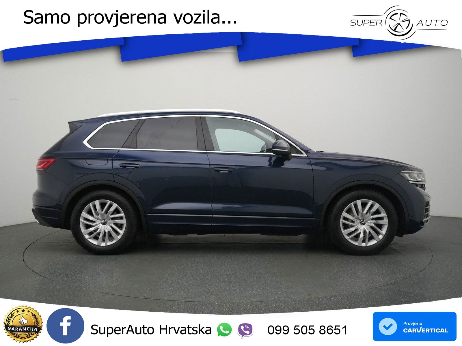 Volkswagen Touareg 3.0 V6 TDI (231 KS) 4MOTION Tiptronic ZRAČNI+ACC+GR SJED+KAM