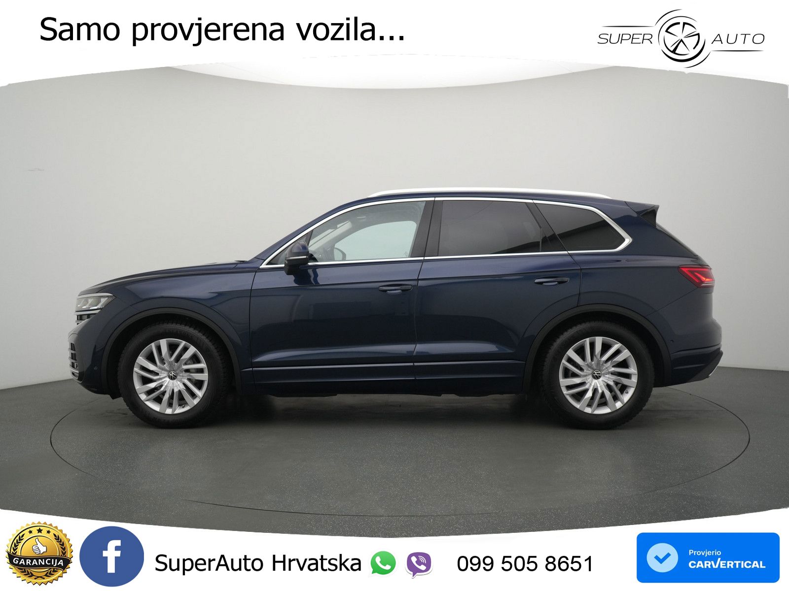 Volkswagen Touareg 3.0 V6 TDI (231 KS) 4MOTION Tiptronic ZRAČNI+ACC+GR SJED+KAM