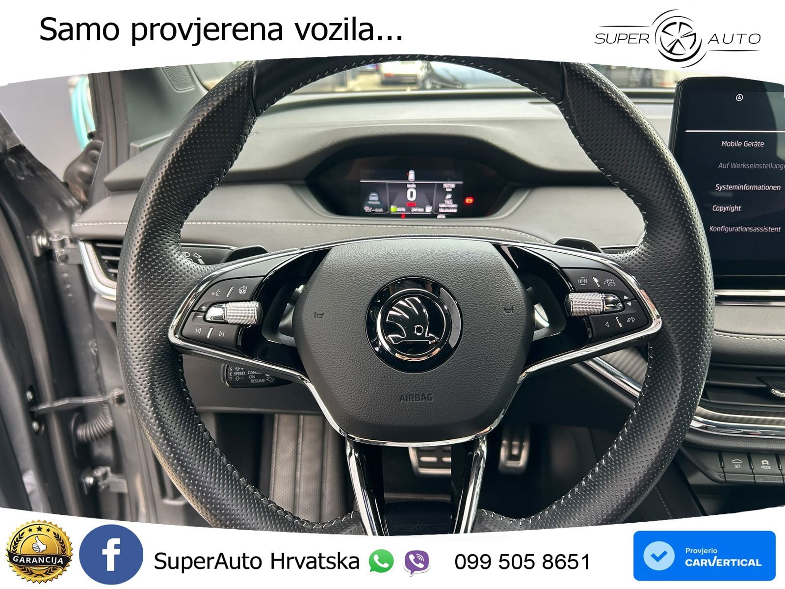 Škoda Enyaq iV 80 82 kWh (204 KS) SportLine LED+GR SJED+ACC