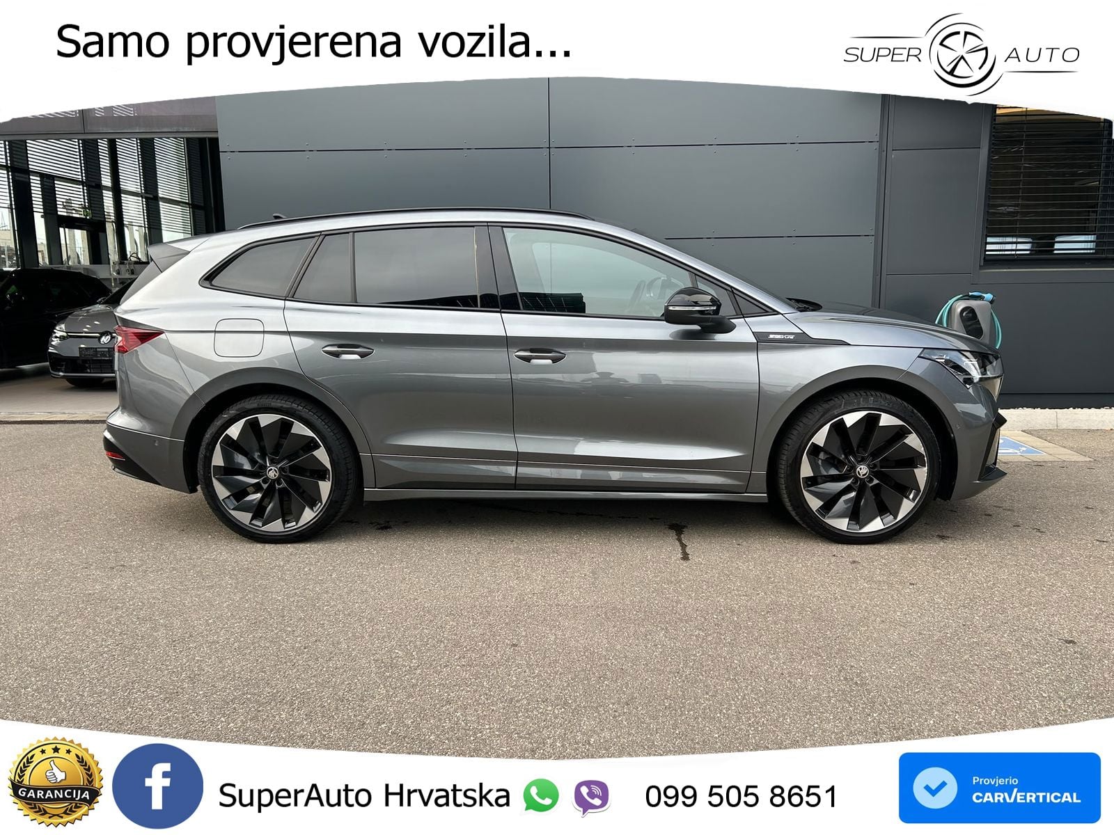 Škoda Enyaq iV 80 82 kWh (204 KS) SportLine LED+GR SJED+ACC