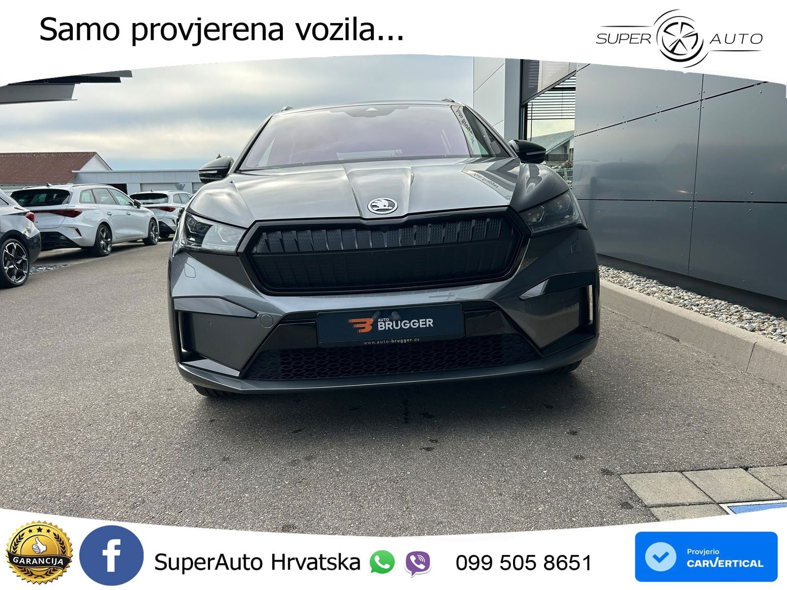 Škoda Enyaq iV 80 82 kWh (204 KS) SportLine LED+GR SJED+ACC