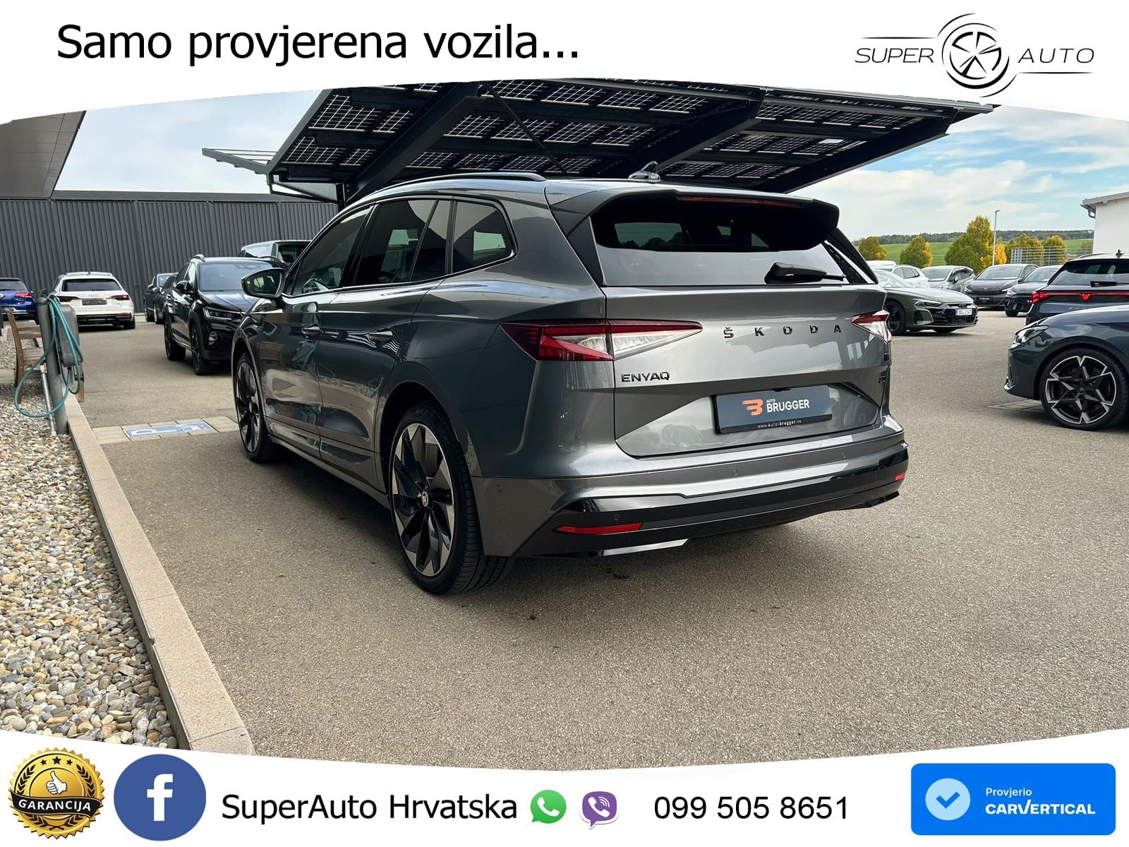 Škoda Enyaq iV 80 82 kWh (204 KS) SportLine LED+GR SJED+ACC