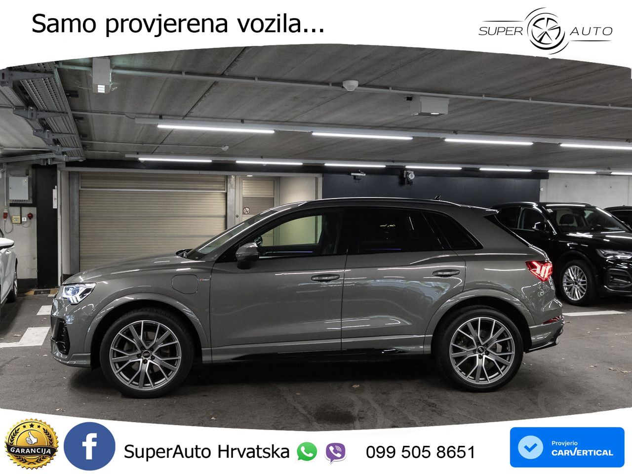 Audi Q3 45 TFSIe (245 KS) S tronic S line LED+GR SJED+ACC