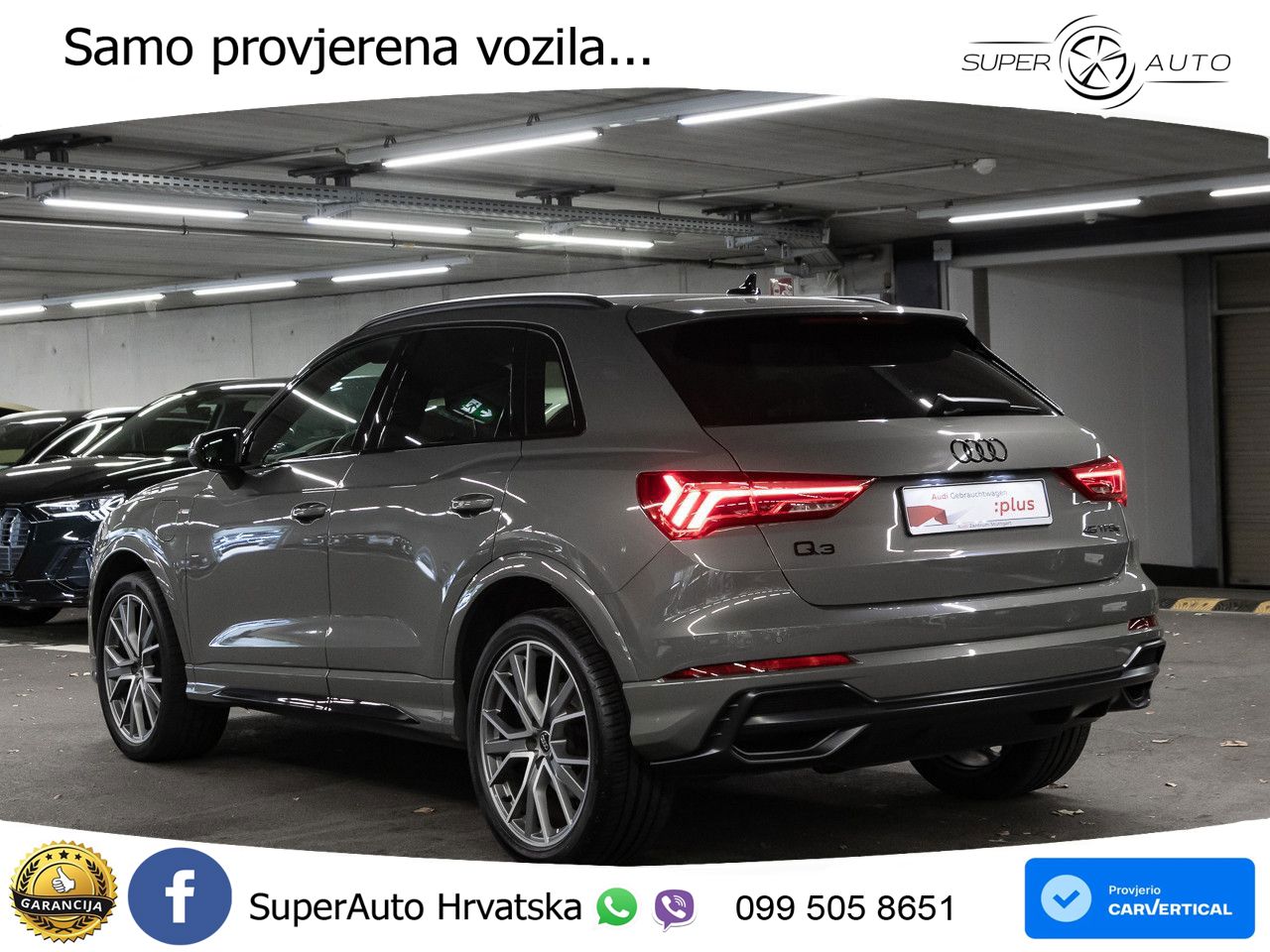 Audi Q3 45 TFSIe (245 KS) S tronic S line LED+GR SJED+ACC