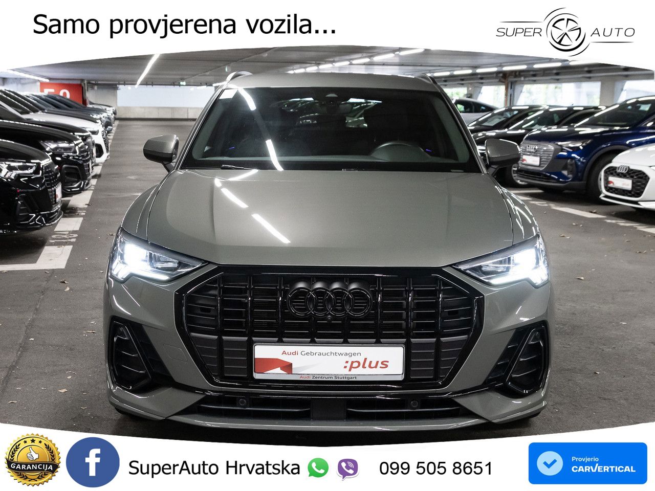 Audi Q3 45 TFSIe (245 KS) S tronic S line LED+GR SJED+ACC
