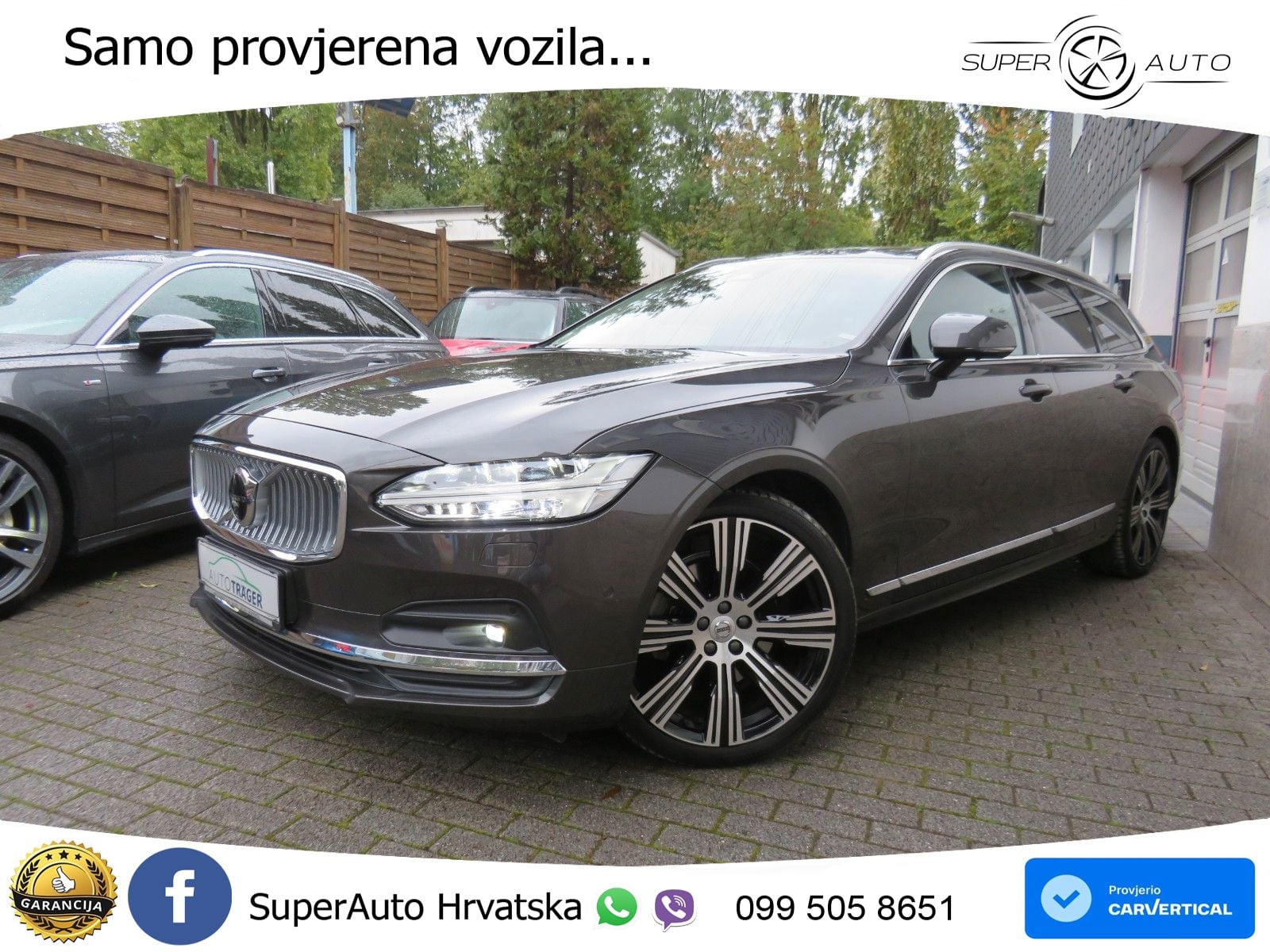 Volvo V90 2.0 B4 Diesel AWD Geartronic LED+GR SJED+ACC