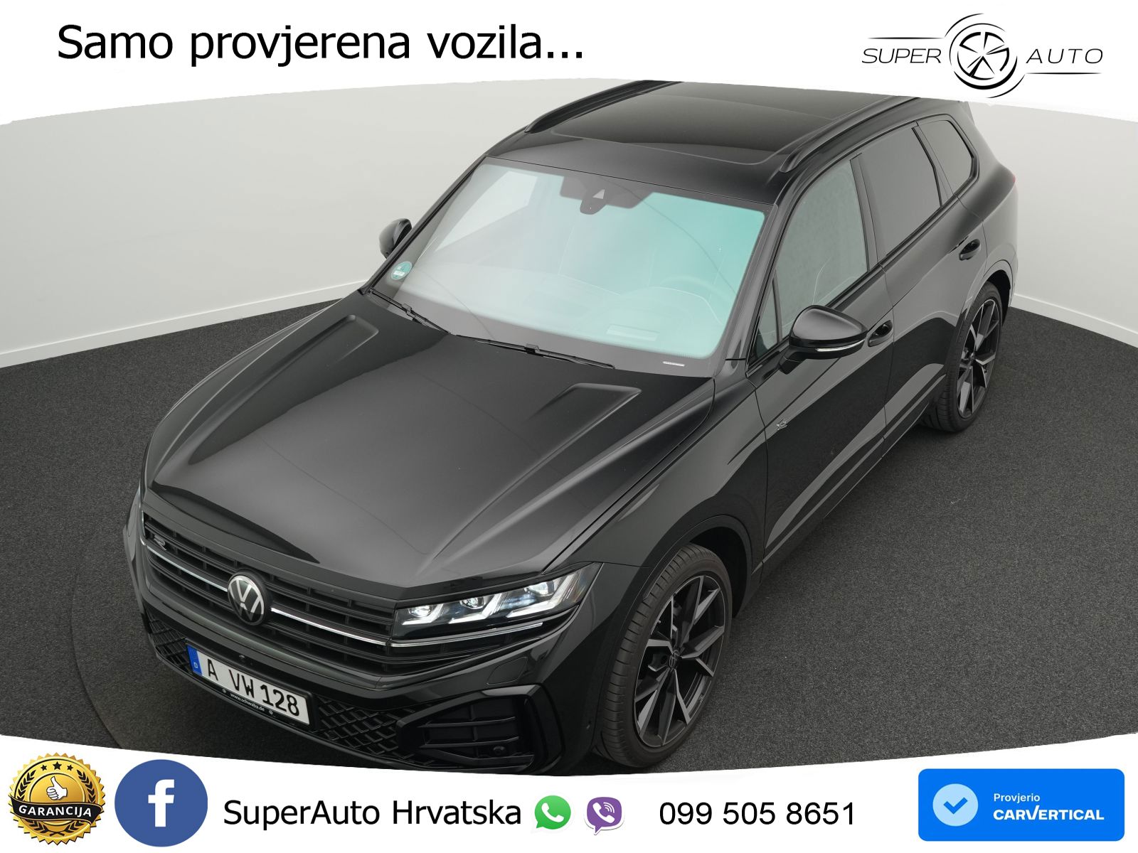Volkswagen Touareg 3.0 V6 TDI (286 KS) 4MOTION Tiptronic ZRAČNI+ACC+GR SJED+KAM+PANO