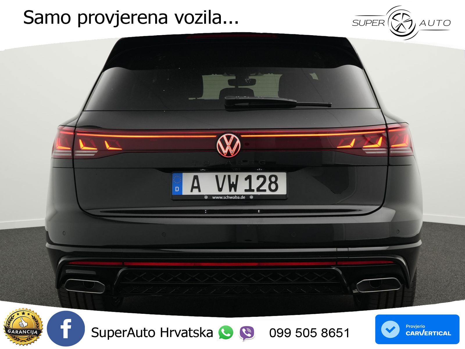 Volkswagen Touareg 3.0 V6 TDI (286 KS) 4MOTION Tiptronic ZRAČNI+ACC+GR SJED+KAM+PANO