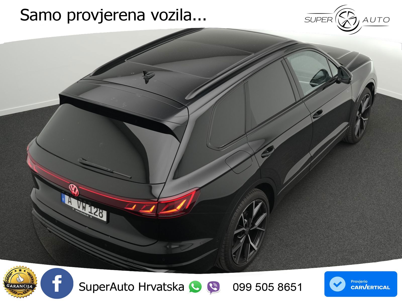 Volkswagen Touareg 3.0 V6 TDI (286 KS) 4MOTION Tiptronic ZRAČNI+ACC+GR SJED+KAM+PANO