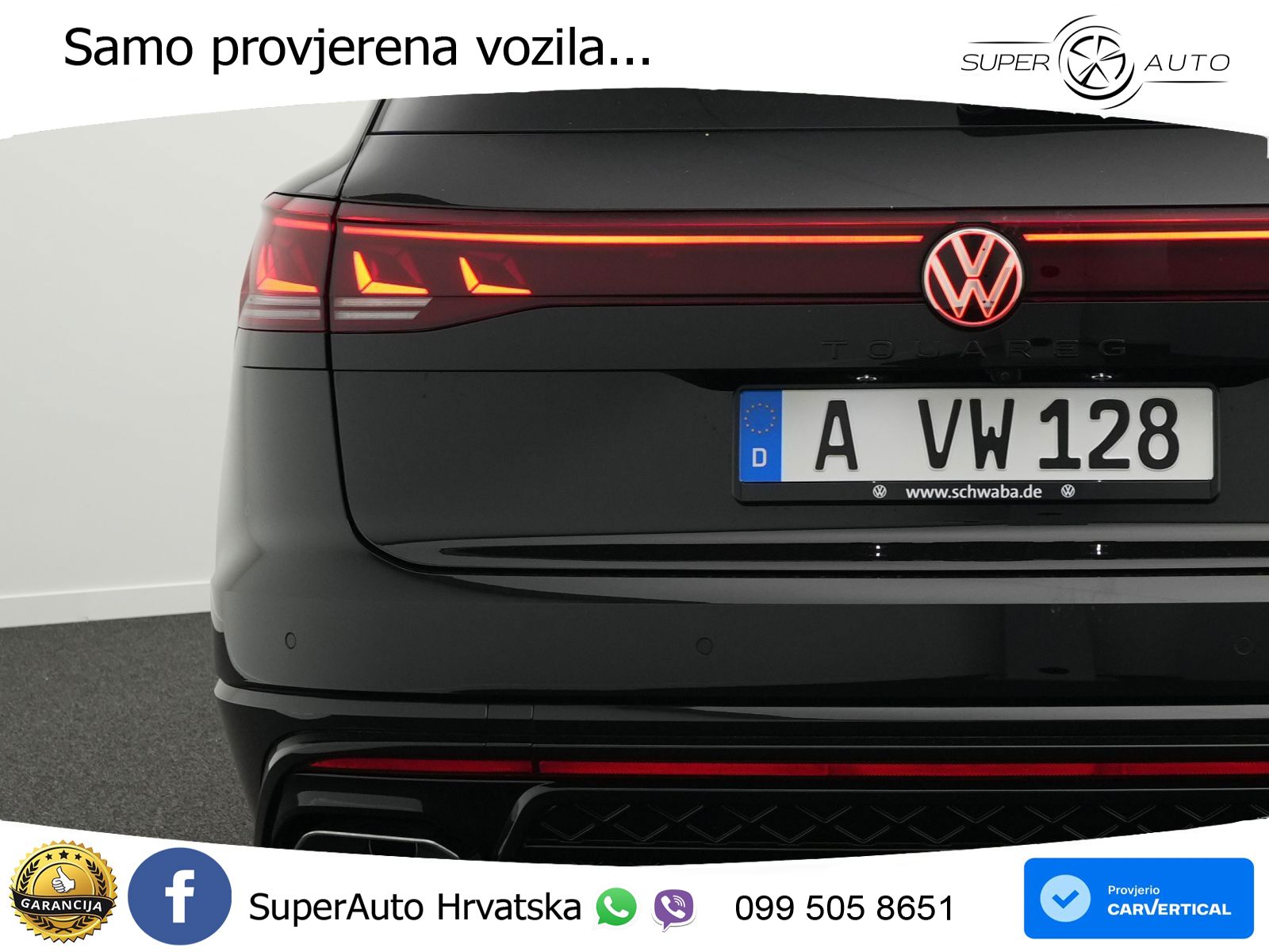 Volkswagen Touareg 3.0 V6 TDI (286 KS) 4MOTION Tiptronic ZRAČNI+ACC+GR SJED+KAM+PANO