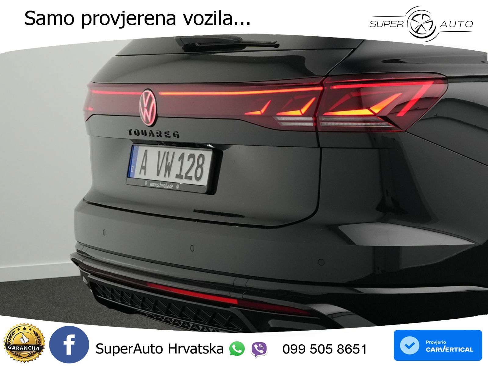 Volkswagen Touareg 3.0 V6 TDI (286 KS) 4MOTION Tiptronic ZRAČNI+ACC+GR SJED+KAM+PANO