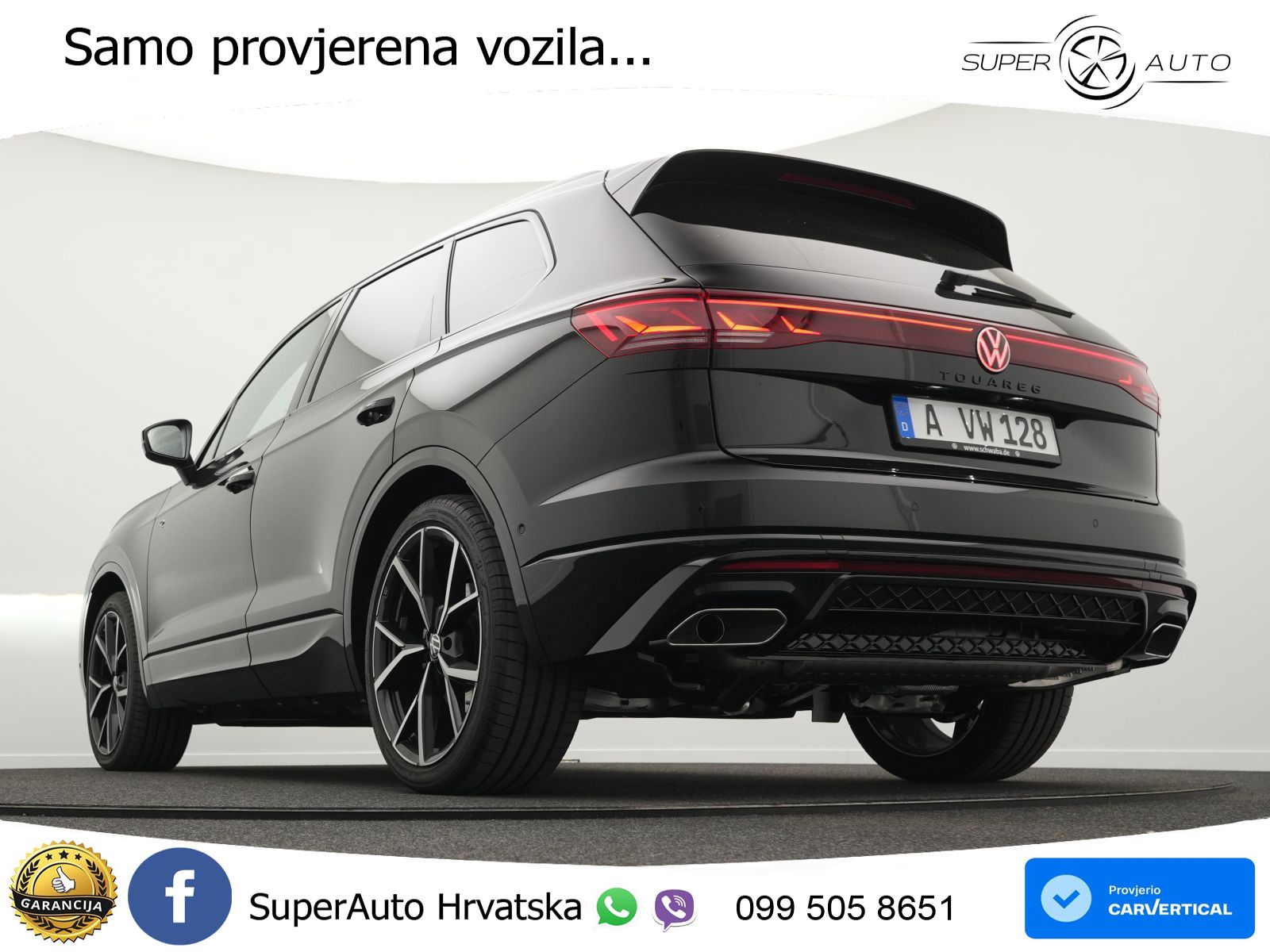 Volkswagen Touareg 3.0 V6 TDI (286 KS) 4MOTION Tiptronic ZRAČNI+ACC+GR SJED+KAM+PANO