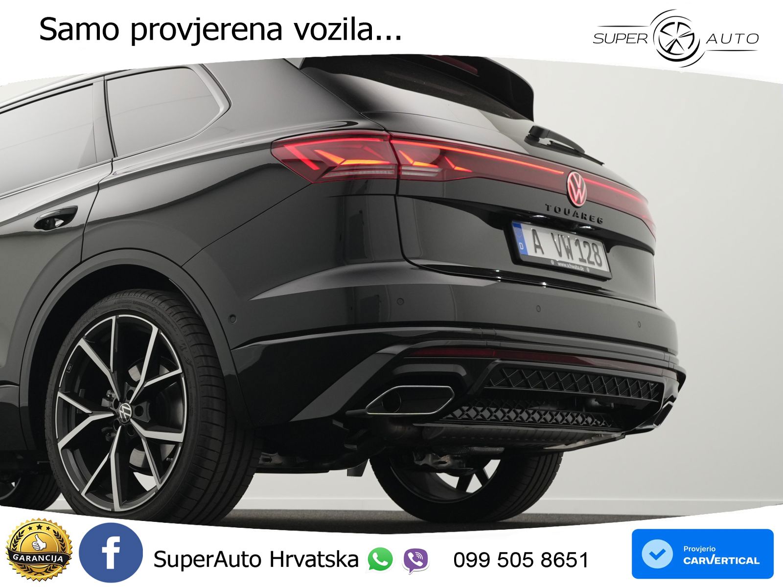 Volkswagen Touareg 3.0 V6 TDI (286 KS) 4MOTION Tiptronic ZRAČNI+ACC+GR SJED+KAM+PANO