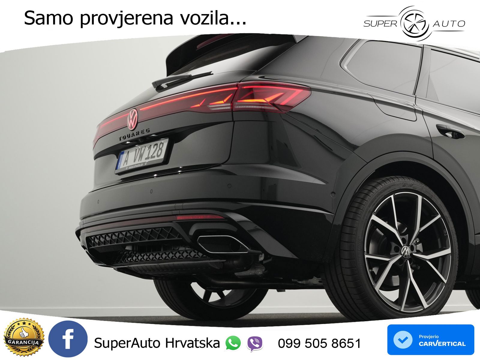 Volkswagen Touareg 3.0 V6 TDI (286 KS) 4MOTION Tiptronic ZRAČNI+ACC+GR SJED+KAM+PANO