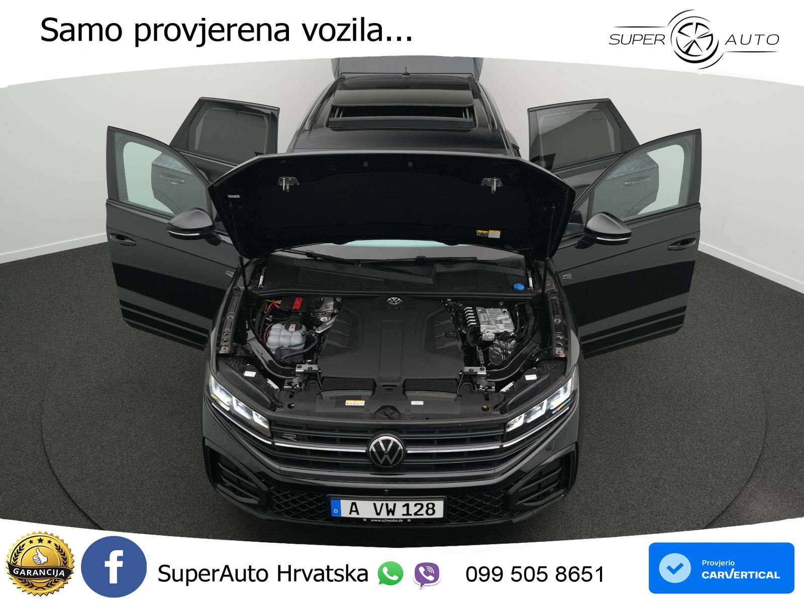 Volkswagen Touareg 3.0 V6 TDI (286 KS) 4MOTION Tiptronic ZRAČNI+ACC+GR SJED+KAM+PANO