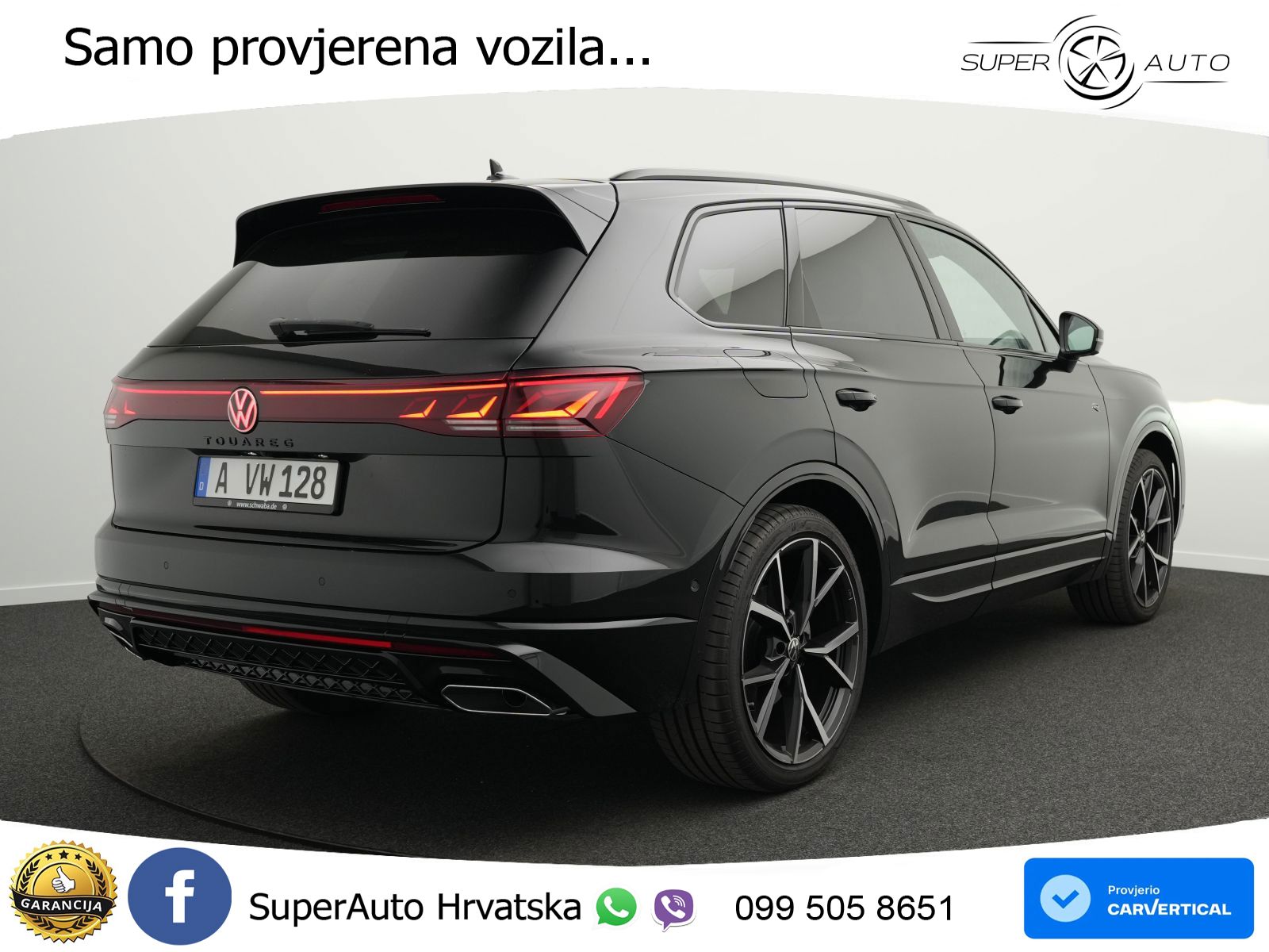 Volkswagen Touareg 3.0 V6 TDI (286 KS) 4MOTION Tiptronic ZRAČNI+ACC+GR SJED+KAM+PANO
