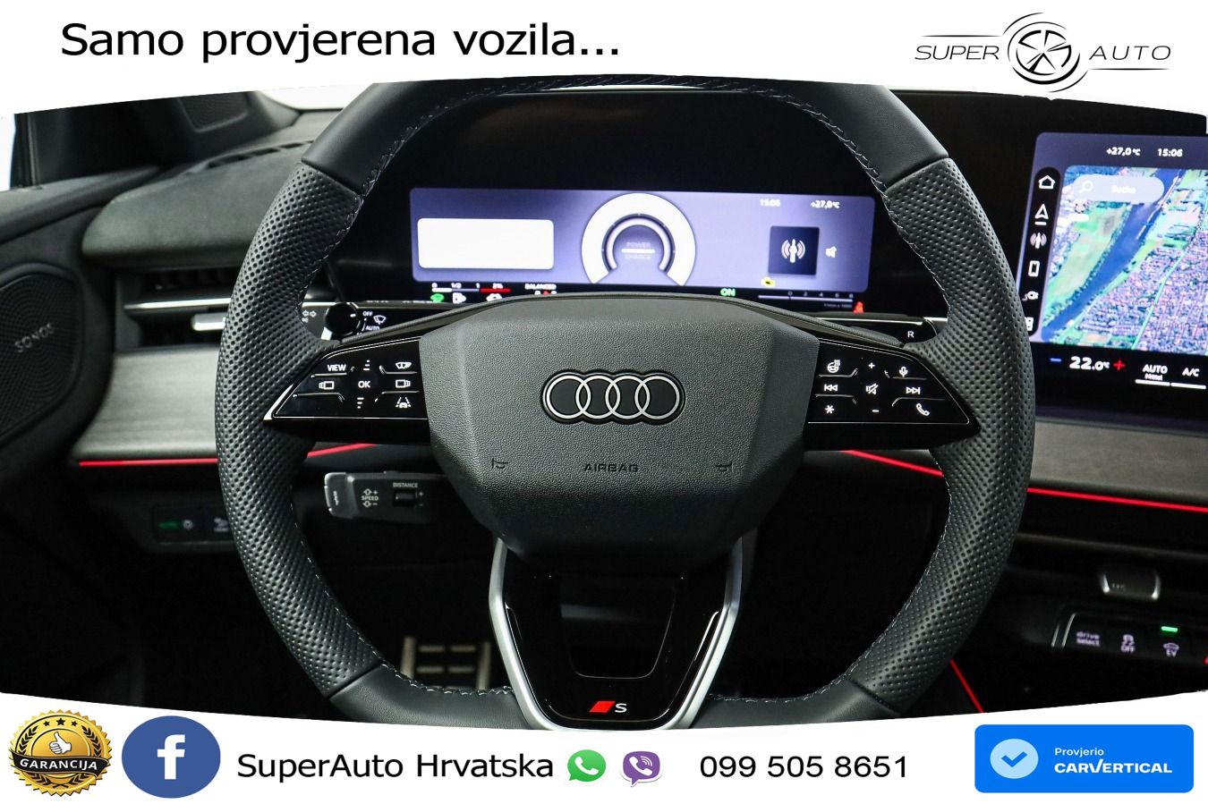 Audi Q3 Sportback 1.5 TFSIe (272 KS) S tronic S line LED+GR SJED+ACC