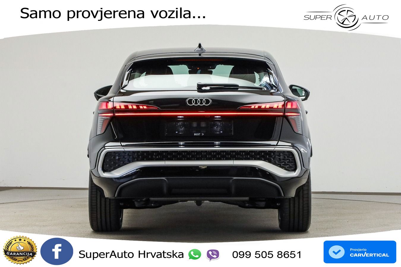 Audi Q3 Sportback 1.5 TFSIe (272 KS) S tronic S line LED+GR SJED+ACC