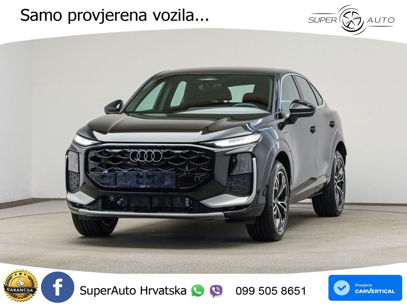 Audi Q3 Sportback 1.5 TFSIe (272 KS) S tronic S line LED+GR SJED+ACC