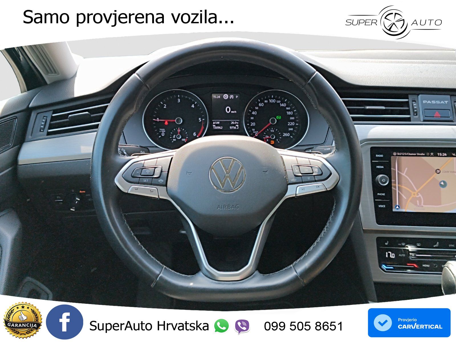 Volkswagen Passat Variant 2.0 TDI (122 KS) DSG LED+GR SJED+ACC