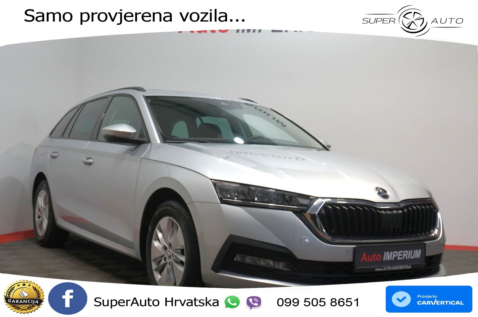 Škoda Octavia Combi 2.0 TDI (150 KS) 4x4 DSG LED+GR SJED+ACC
