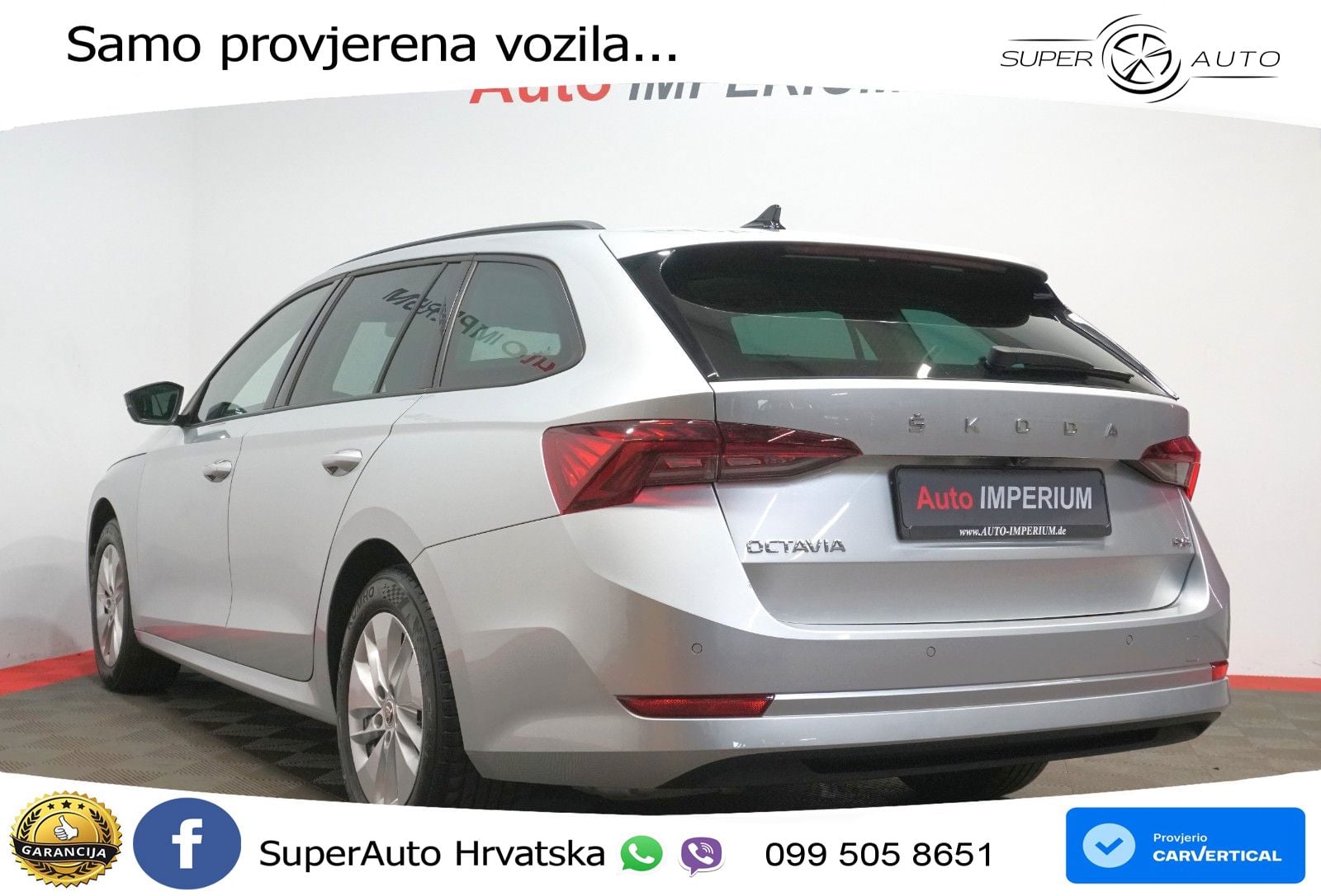 Škoda Octavia Combi 2.0 TDI (150 KS) 4x4 DSG LED+GR SJED+ACC