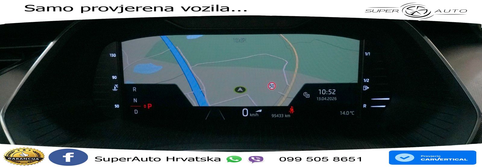 Škoda Octavia Combi 2.0 TDI (150 KS) 4x4 DSG LED+GR SJED+ACC
