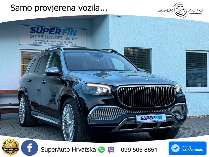 Mercedes-Benz GLS GLS 600 V8 EQ Boost 4MATIC G-TRONIC ACC+HEAD+4xGR SJED+360+PANO