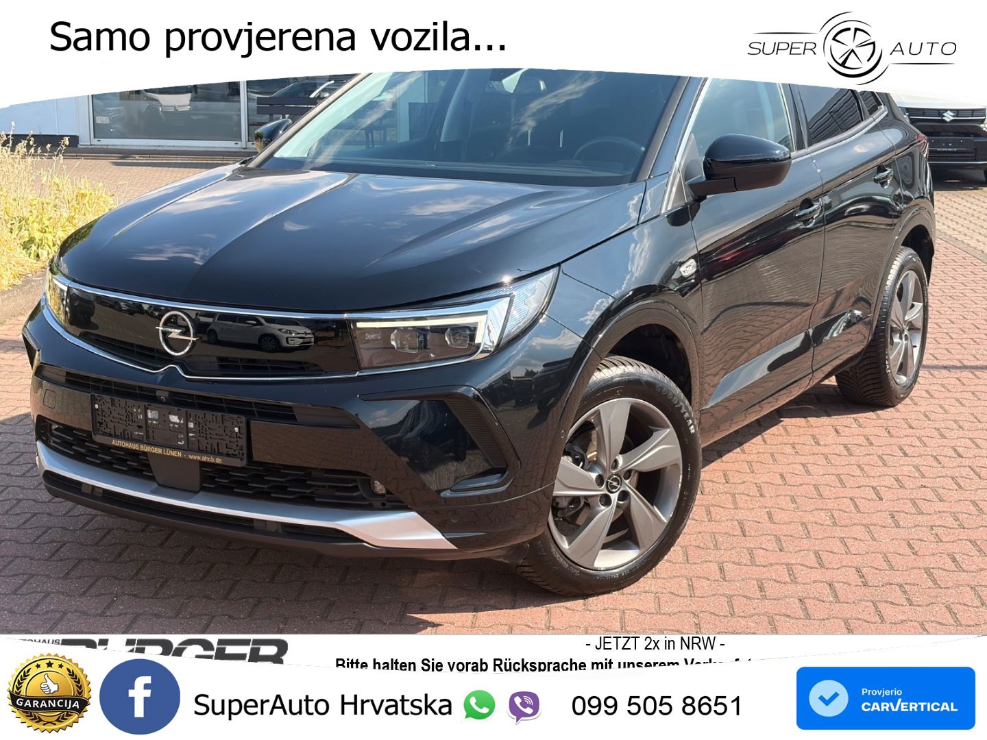 Opel Grandland 1.2i Turbo (130 KS) Automatic Elegance LED+GR SJED+ACC