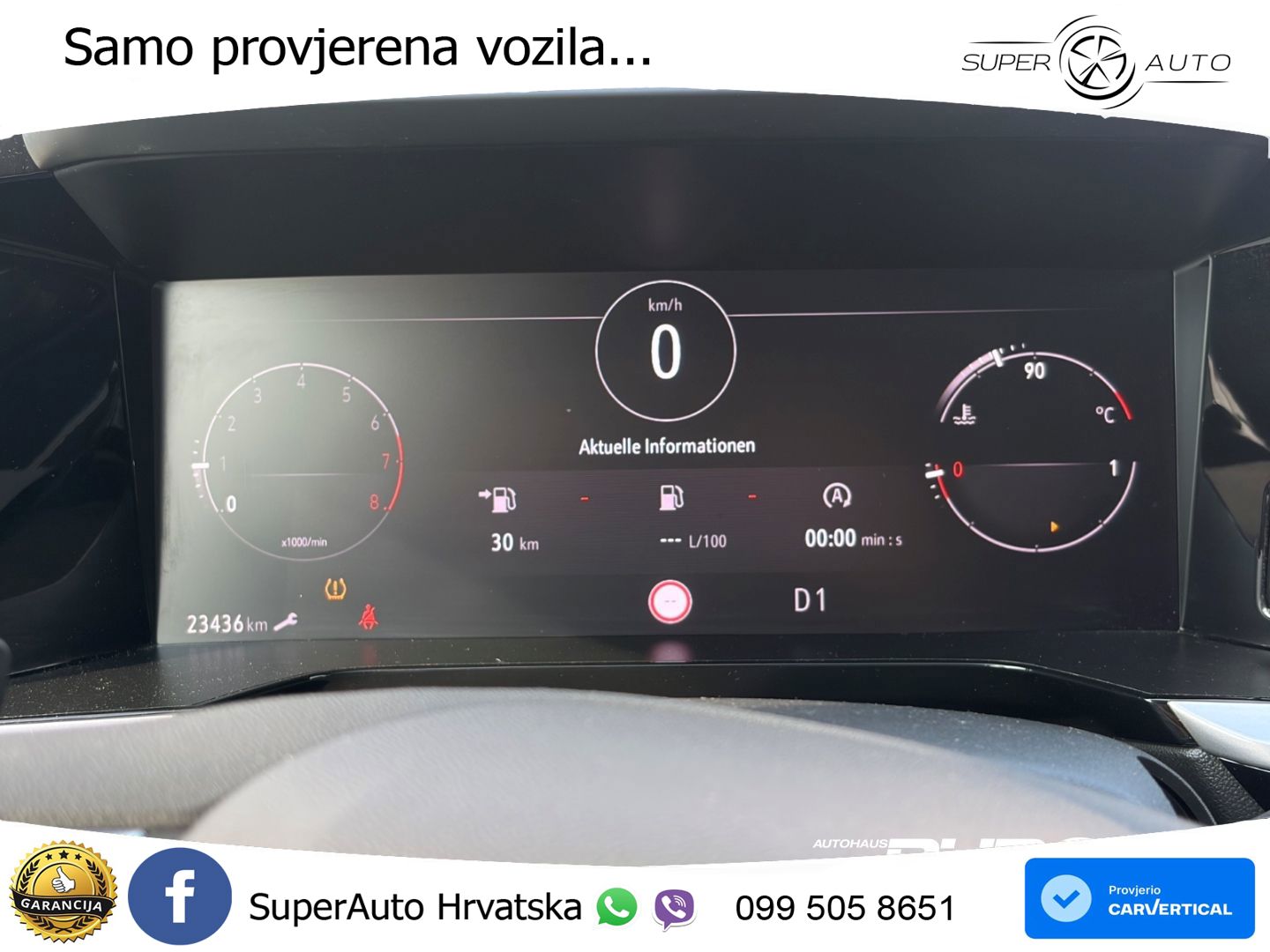 Opel Grandland 1.2i Turbo (130 KS) Automatic Elegance LED+GR SJED+ACC