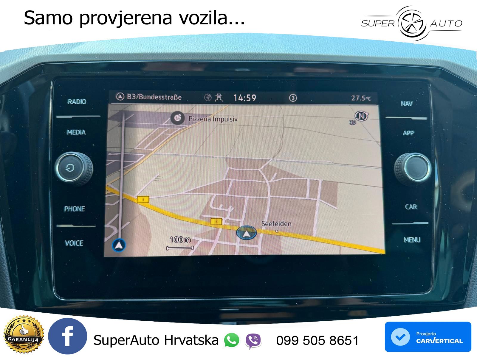 Volkswagen Passat Variant 2.0 TDI (122 KS) DSG LED+GR SJED+ACC