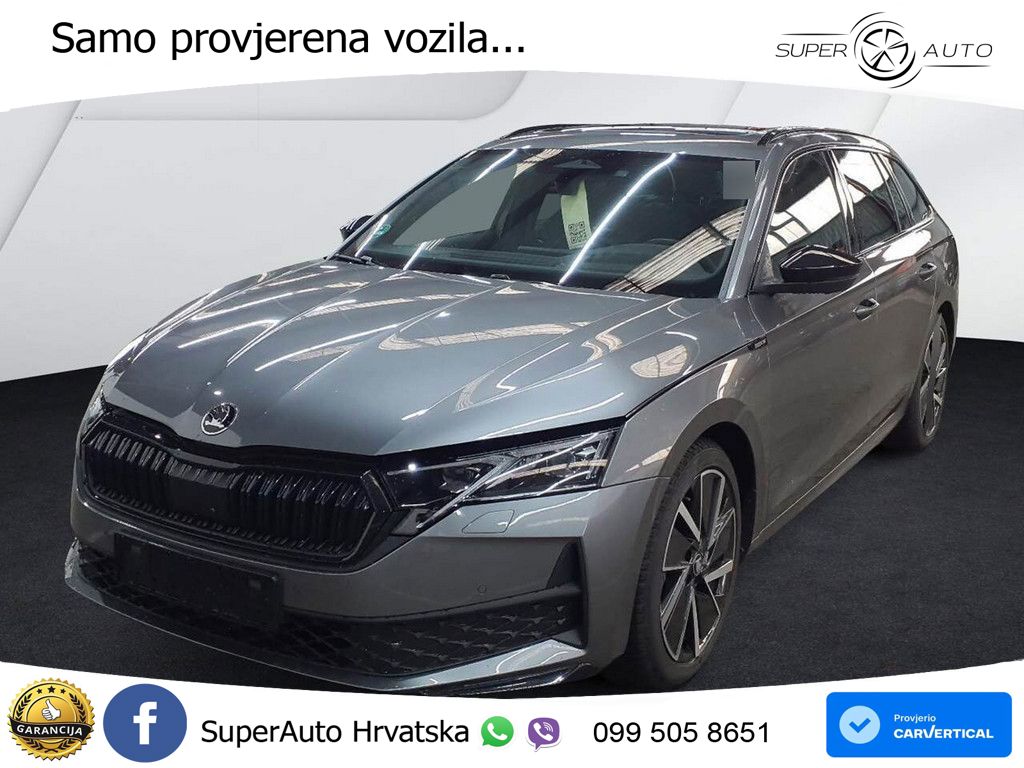Škoda Octavia Combi 1.5 TSI (150 KS) DSG SportLine LED+GR SJED+ACC