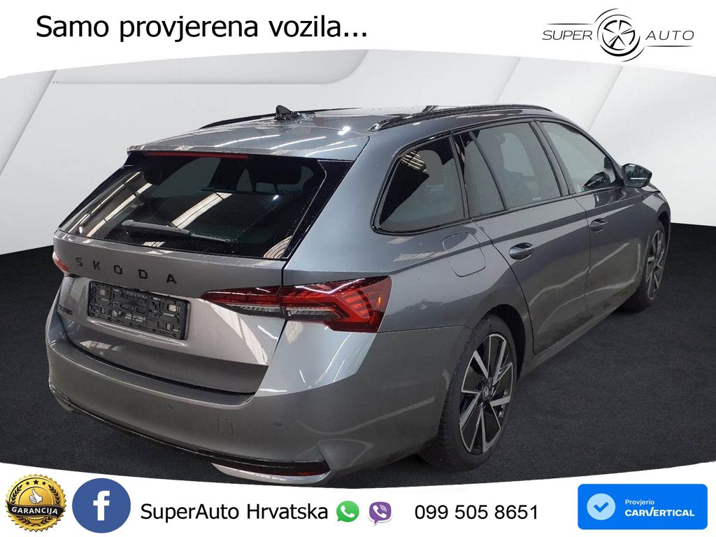 Škoda Octavia Combi 1.5 TSI (150 KS) DSG SportLine LED+GR SJED+ACC