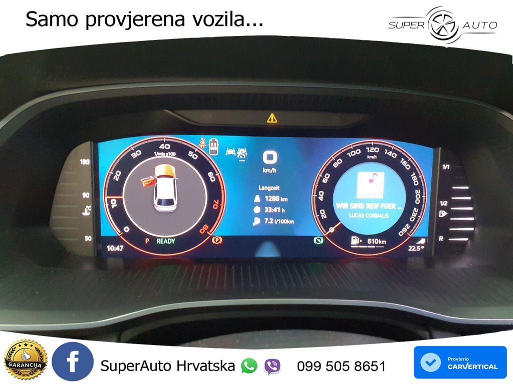 Škoda Octavia Combi 1.5 TSI (150 KS) DSG SportLine LED+GR SJED+ACC