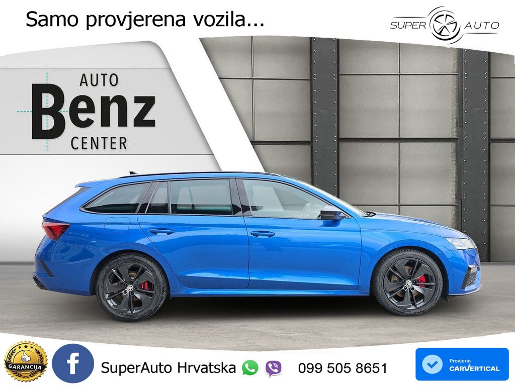 Škoda Octavia Combi RS 2.0 TDI (200 KS) DSG MATRIX+GR SJED+KAM