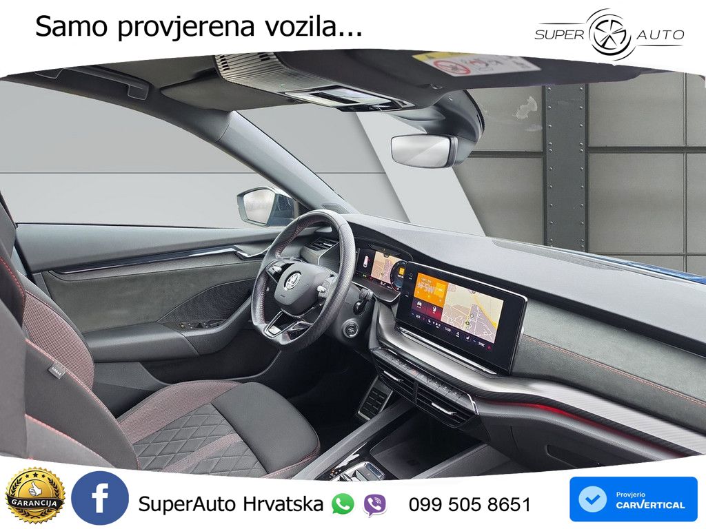 Škoda Octavia Combi RS 2.0 TDI (200 KS) DSG MATRIX+GR SJED+KAM