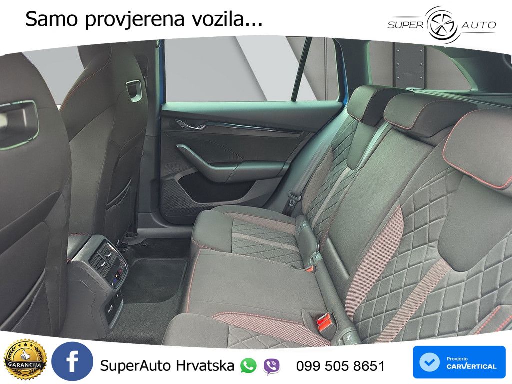 Škoda Octavia Combi RS 2.0 TDI (200 KS) DSG MATRIX+GR SJED+KAM