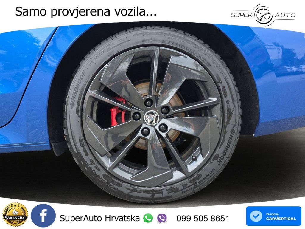 Škoda Octavia Combi RS 2.0 TDI (200 KS) DSG MATRIX+GR SJED+KAM