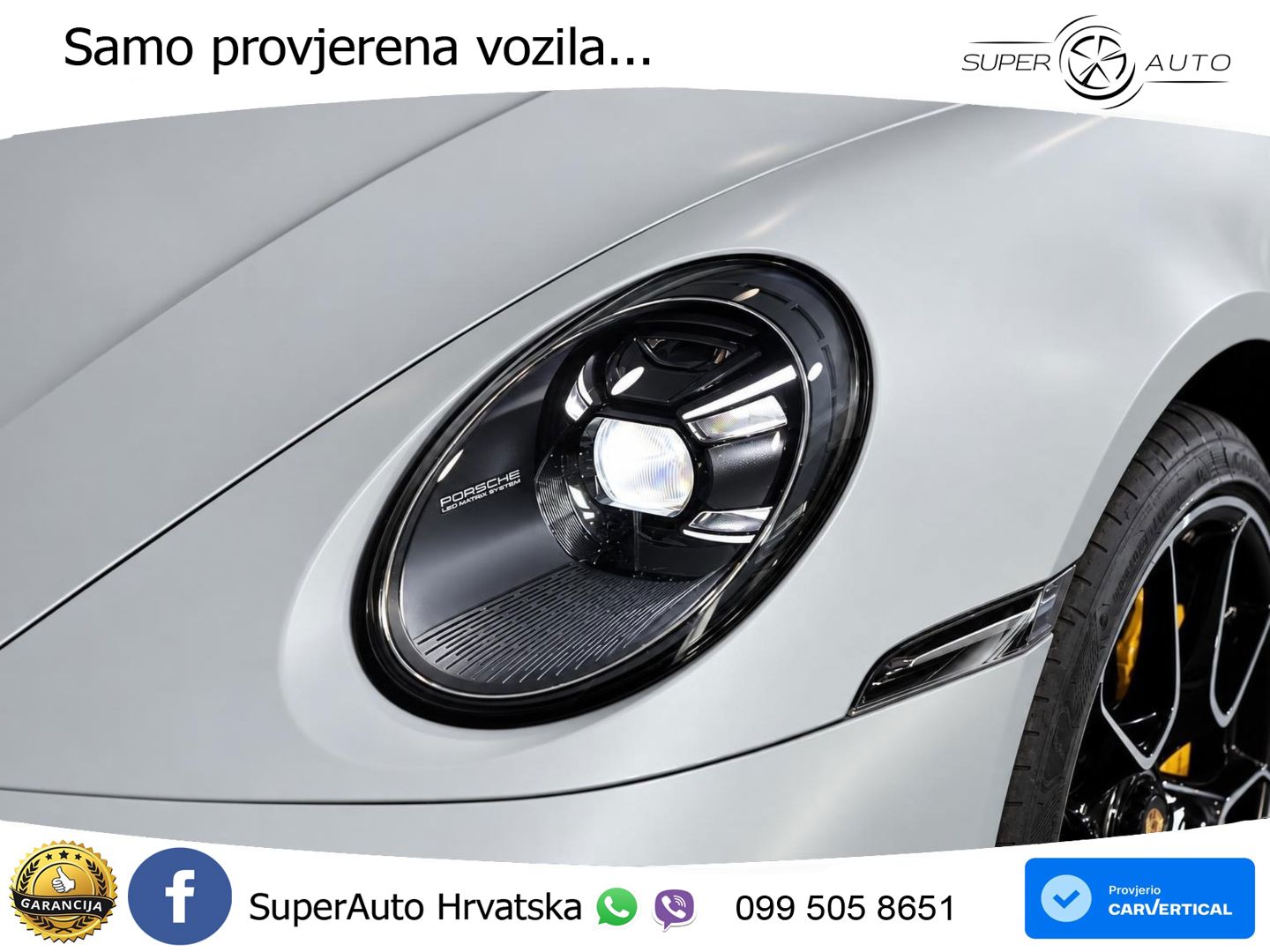 Porsche 911 Turbo S 3.8 (650 KS) PDK LED+GR SJED+ACC