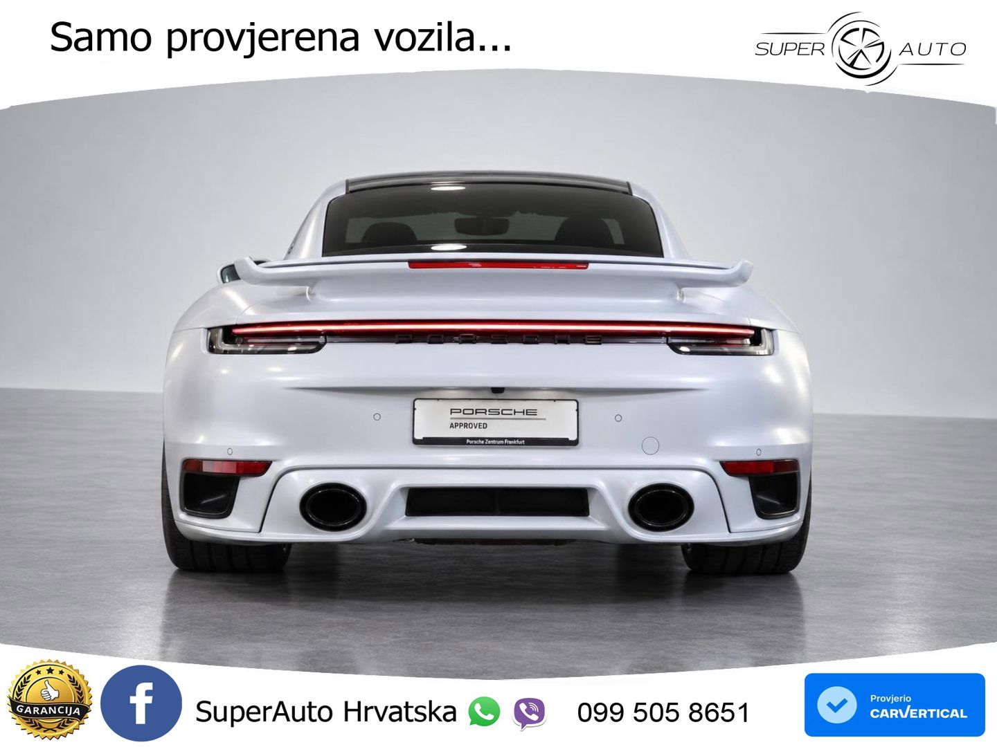 Porsche 911 Turbo S 3.8 (650 KS) PDK LED+GR SJED+ACC