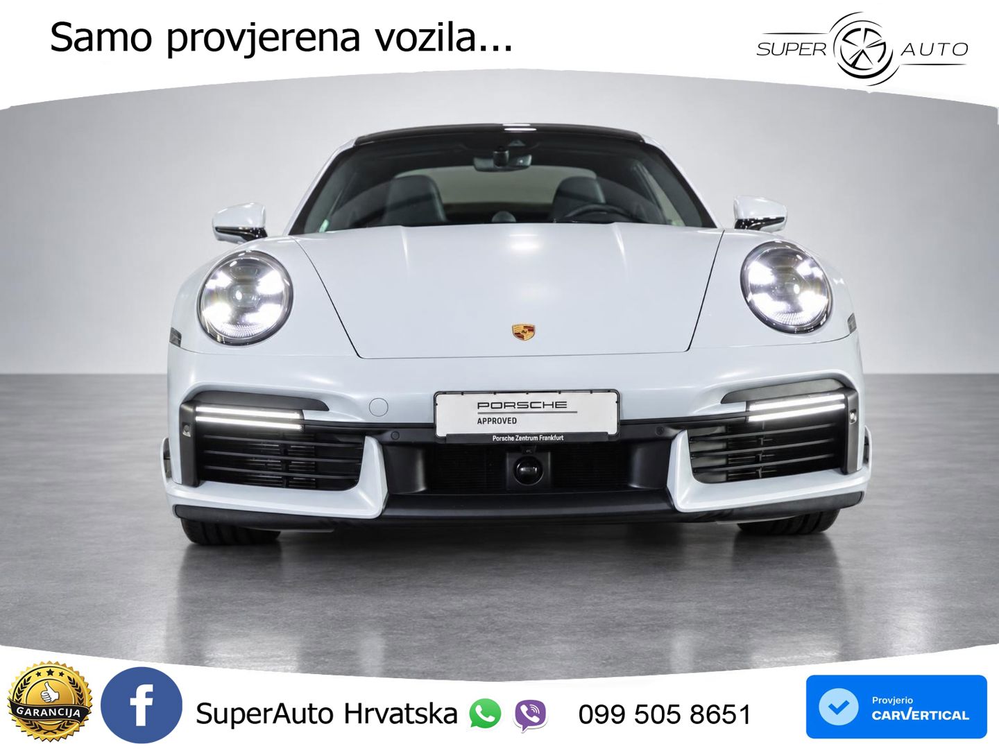 Porsche 911 Turbo S 3.8 (650 KS) PDK LED+GR SJED+ACC