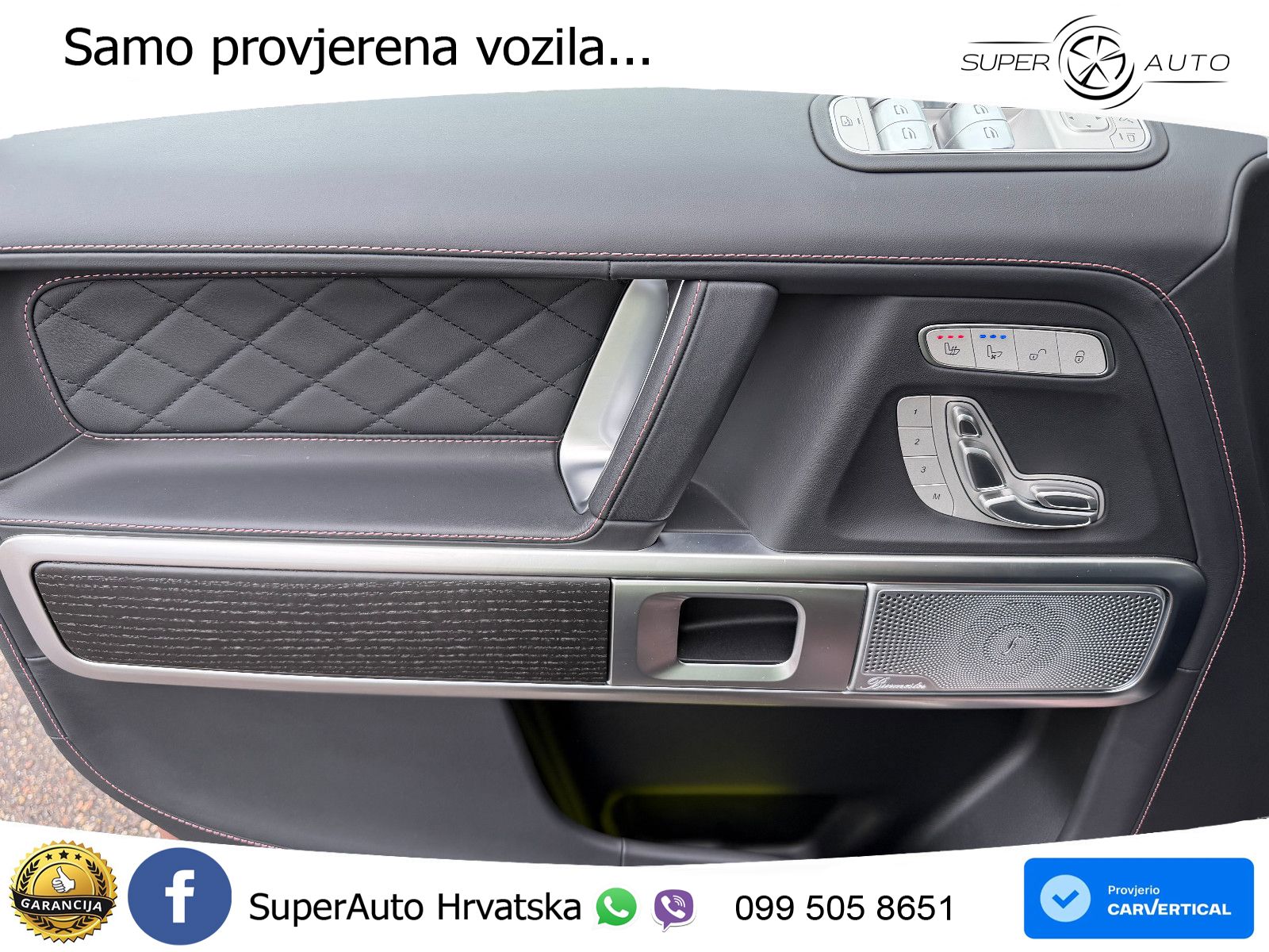 Mercedes G 500 Long V8 (422 KS) 4MATIC 9G-TRONIC LED+GR SJED+ACC